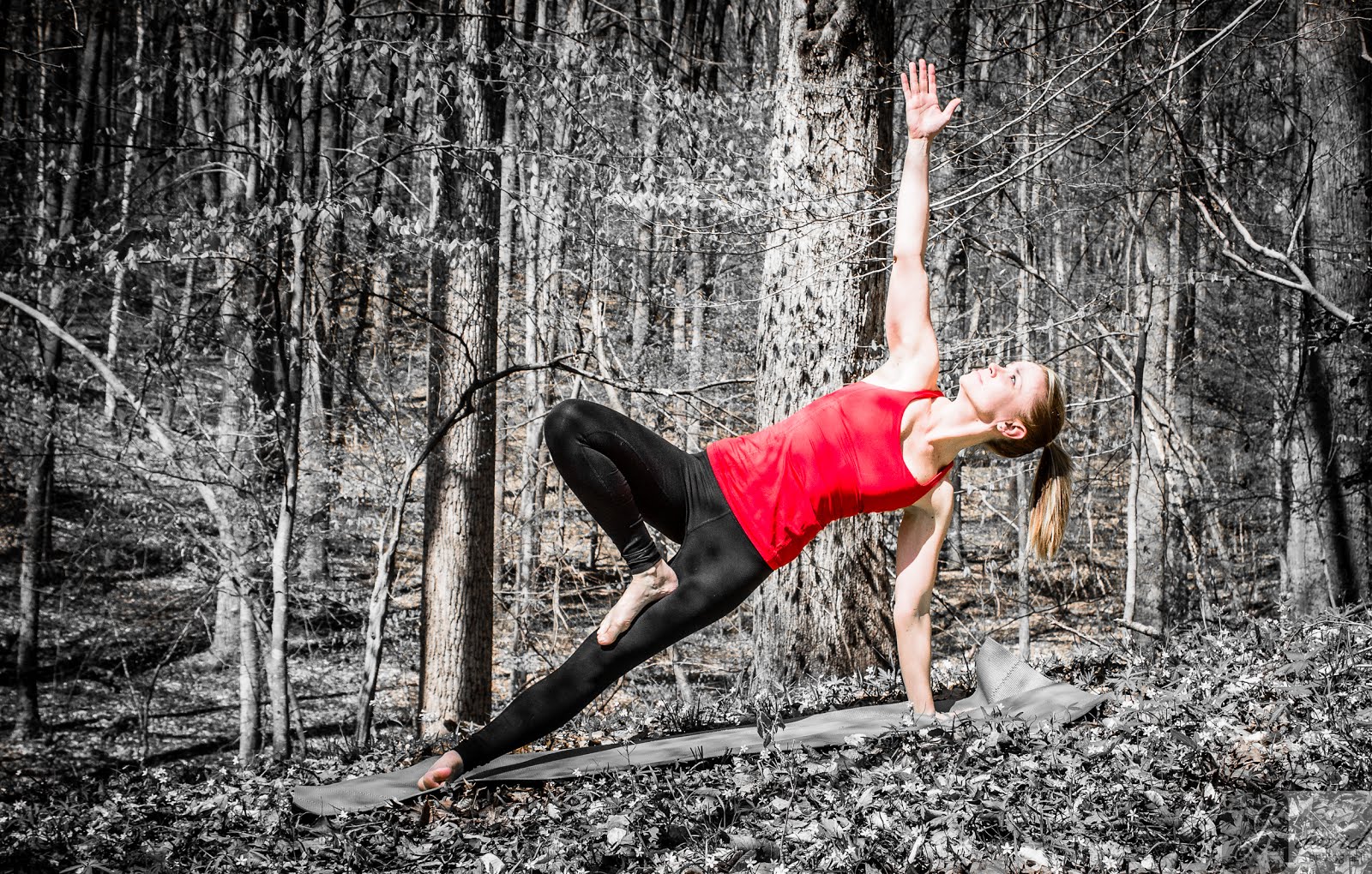 Young Pretty Fitness Woman Doing Yoga Poses, Streching in the Nature.  Healthy Lifestyle Stock Image - Image of girl, active: 183402399